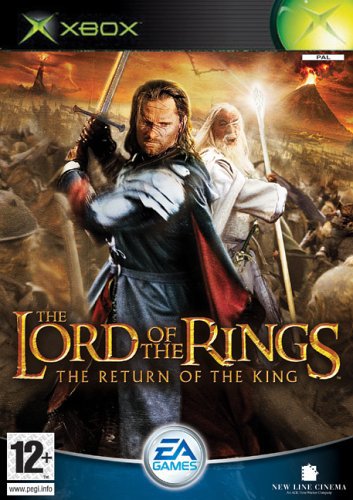 Portada del videojuego The Lord of the Rings: The Return of the King para Xbox.
