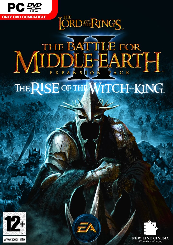 Portada de The Lord of the Rings: The Battle for Middle-earth II – The Rise of the Witch-king.