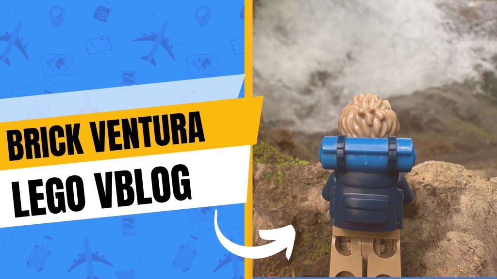 Brick Ventura, aventuras y viajes con una minifigura de LEGO.