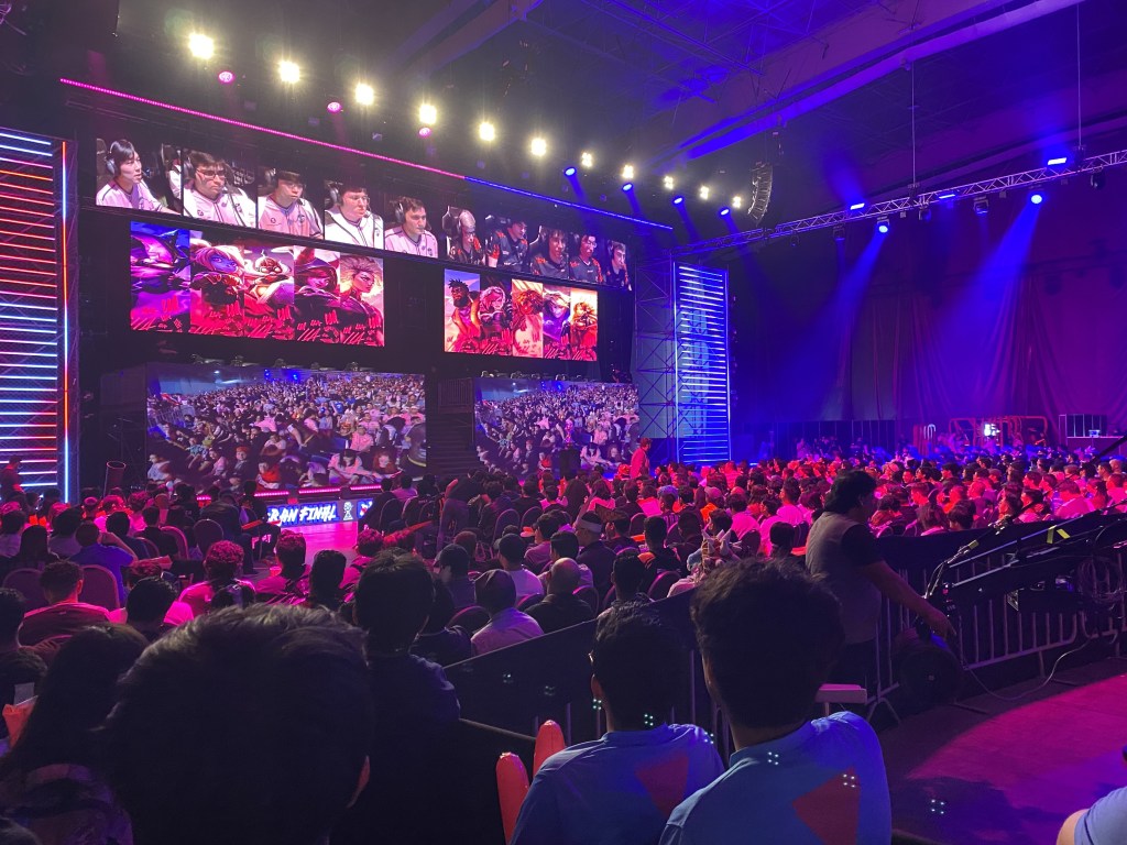 Evento en la Ciudad de México, en la que se llevo acabo la final de League of Legends 