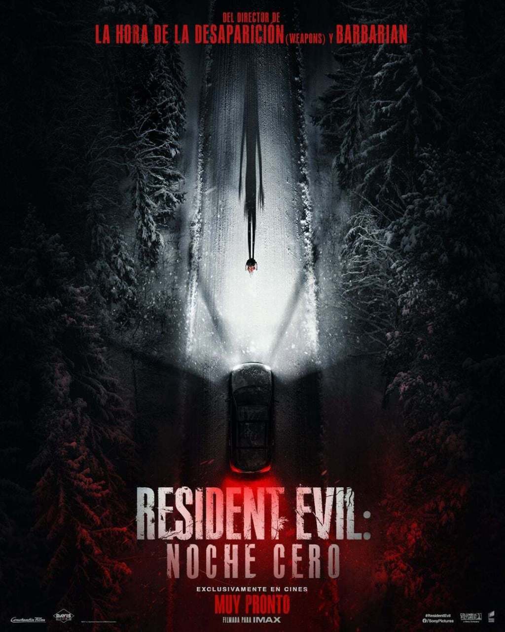 Poster Resident Evil Noche Cero