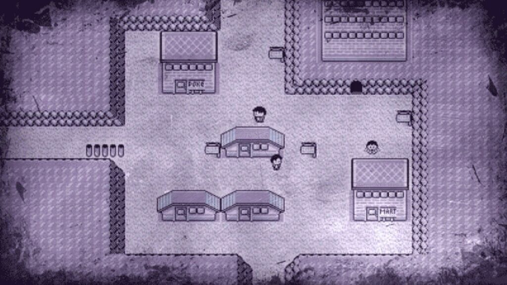 Imagen del perturbador Pueblo Lavanda, que inspiro a una de las leyendas mas famosas al rededor de Pokémon 